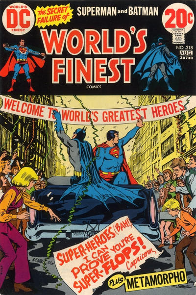 World's Finest Comics #218 - G- 1.8