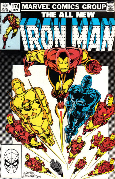 Iron Man #174 [Direct] - Fn/Vf 7.0