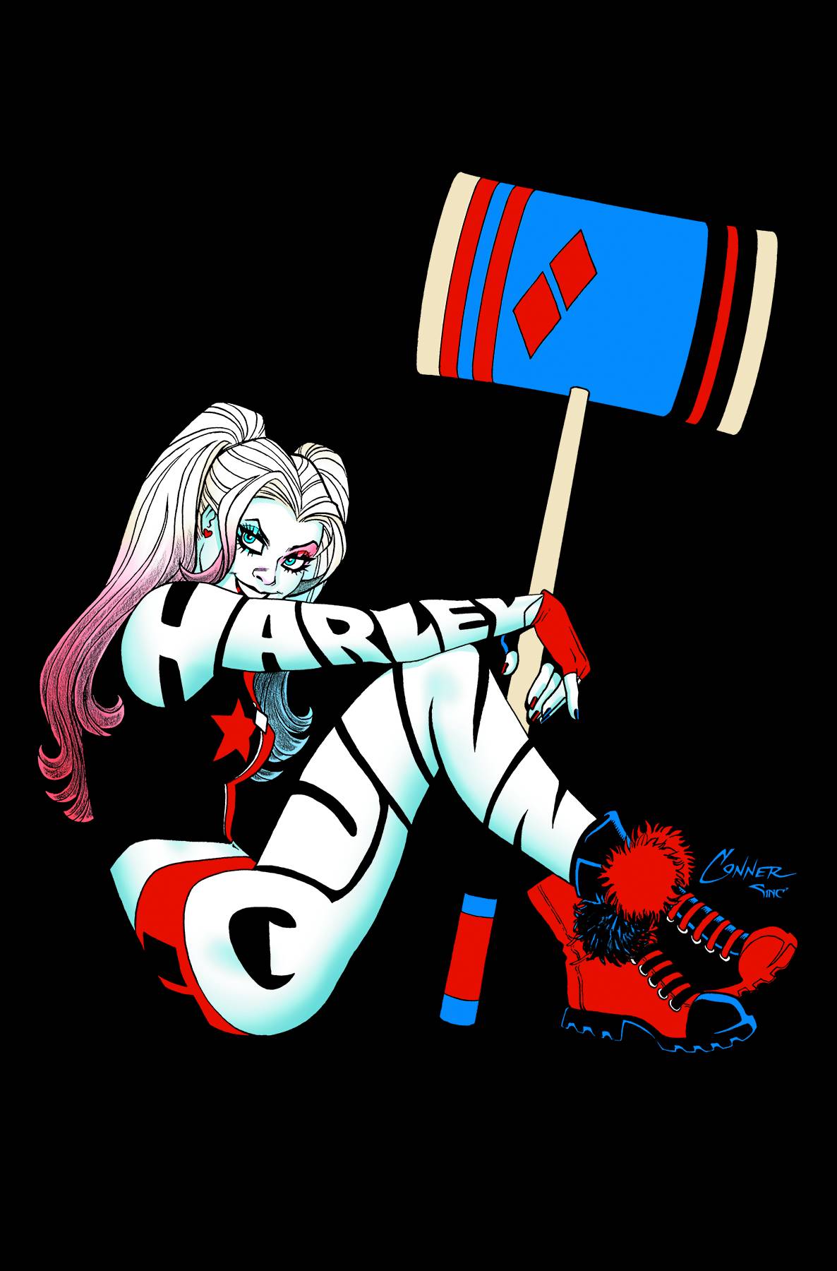 Harley Quinn Hardcover Volume 6 Black White & Red All Over