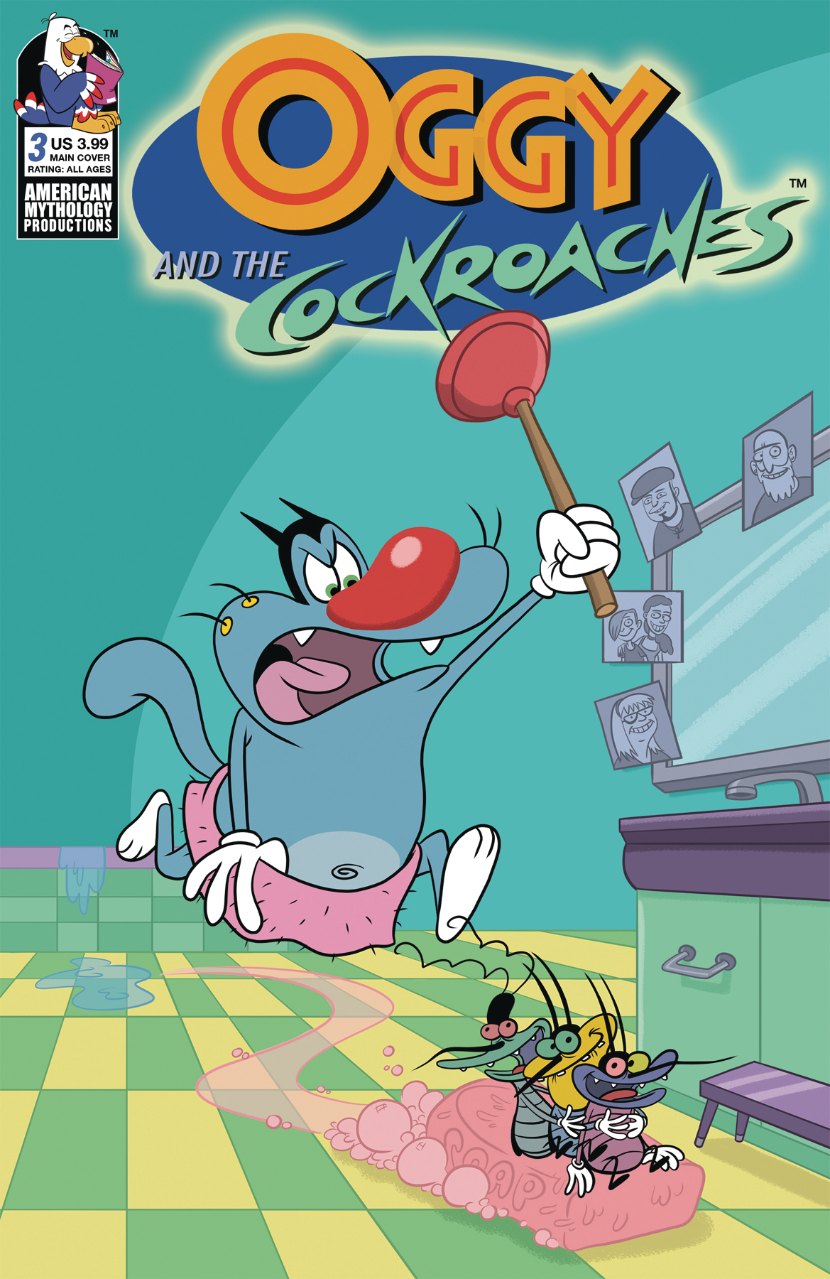 Oggy & The Cockroaches #3 Cover A Rankine