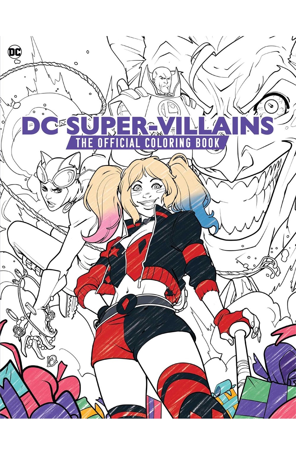 DC Super-Villains The Official Coloring Book
