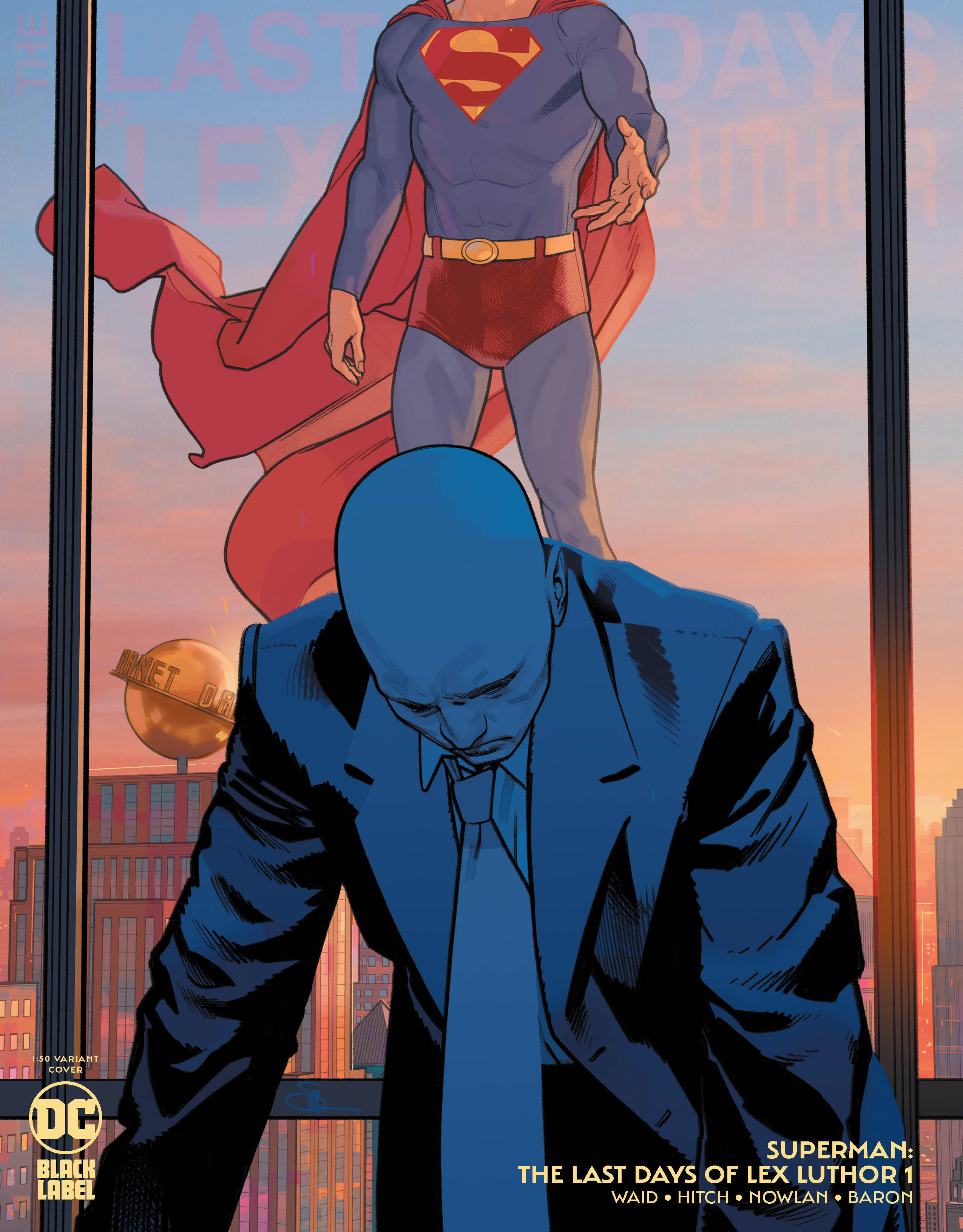 Superman The Last Days of Lex Luthor #1 Cover E 1 for 50 Incentive Evan Doc Shaner Variant (Of 3)