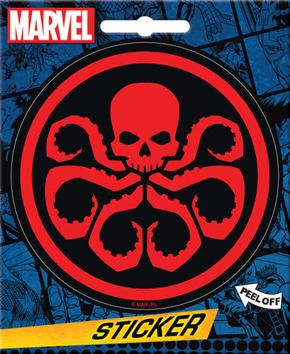 Marvel Comics Hydra Symbol Sticker