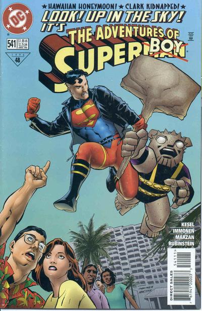 Adventures of Superman #541 [Direct Sales]-Very Fine (7.5 – 9)