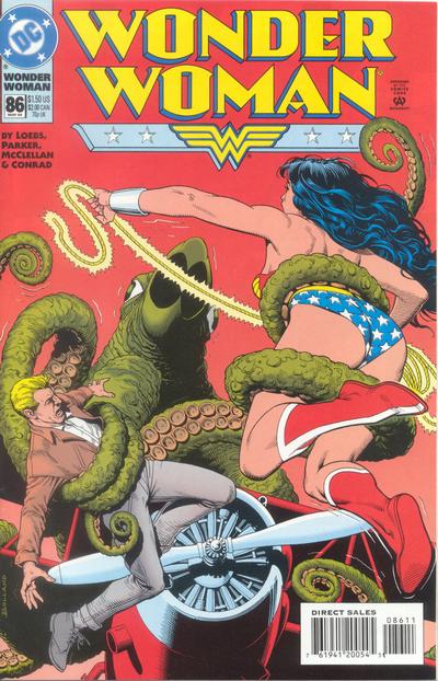 Wonder Woman #86 [Direct Sales]-Very Fine (7.5 – 9) Cover Art By Brian Bolland