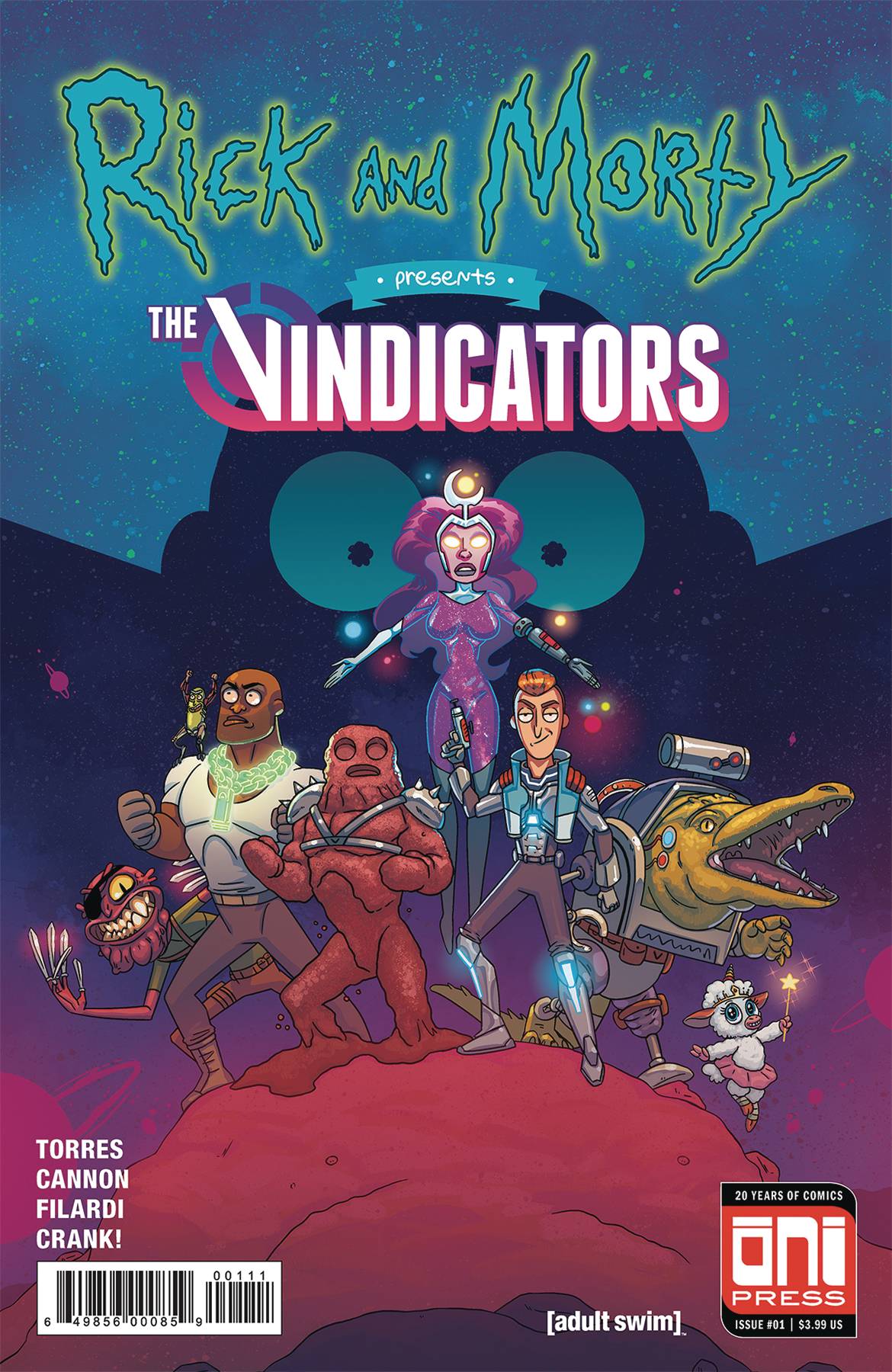 Rick and Morty Presents The Vindicators #1 Cover A