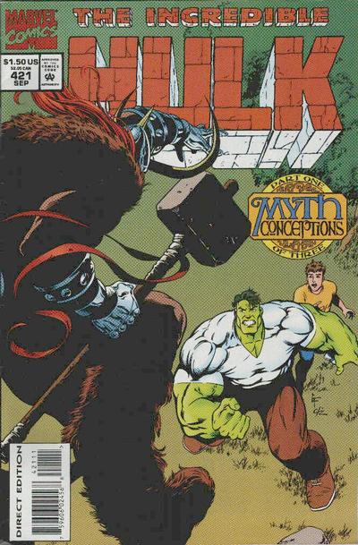 The Incredible Hulk #421 [Direct Edition]-Fine (5.5 – 7)