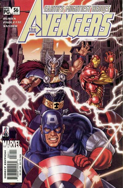 Avengers #56 [Direct Edition](1998)-Very Fine (7.5 – 9)