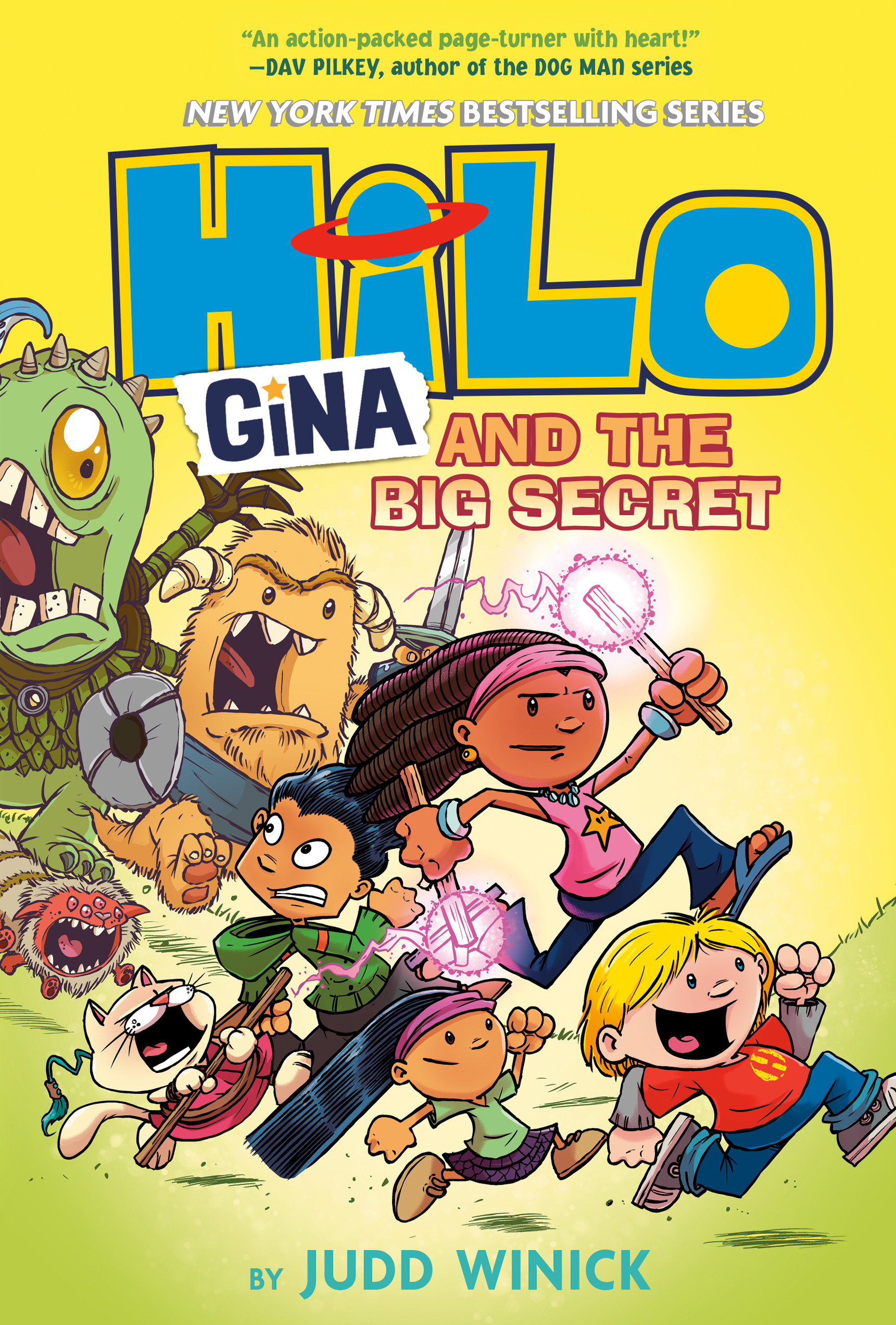 Hilo Hardcover Graphic Novel (Library Binding Edition) Volume 8 Gina And The Big Secret