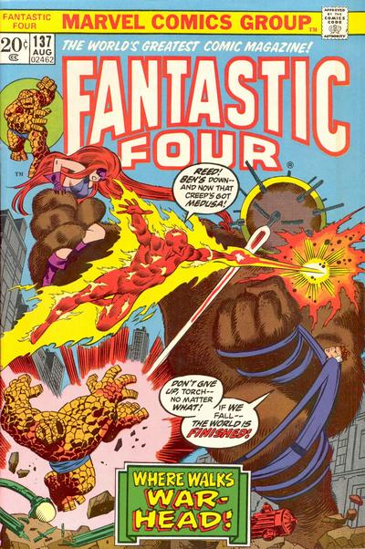 Fantastic Four #137-Very Fine (7.5 – 9)