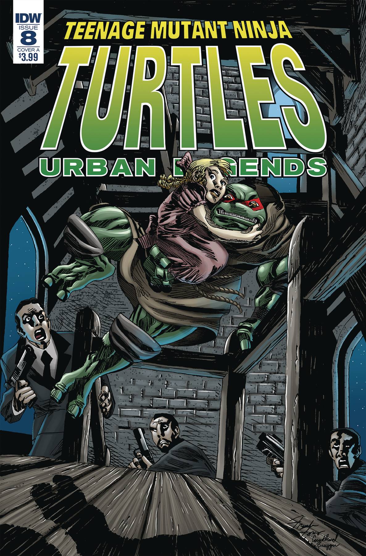 Teenage Mutant Ninja Turtles Urban Legends #8 Cover A Fosco