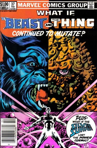 What If? #37 [Newsstand]-Very Good (3.5 – 5) 1st Appearance of Shalla-Bal As Starglow.