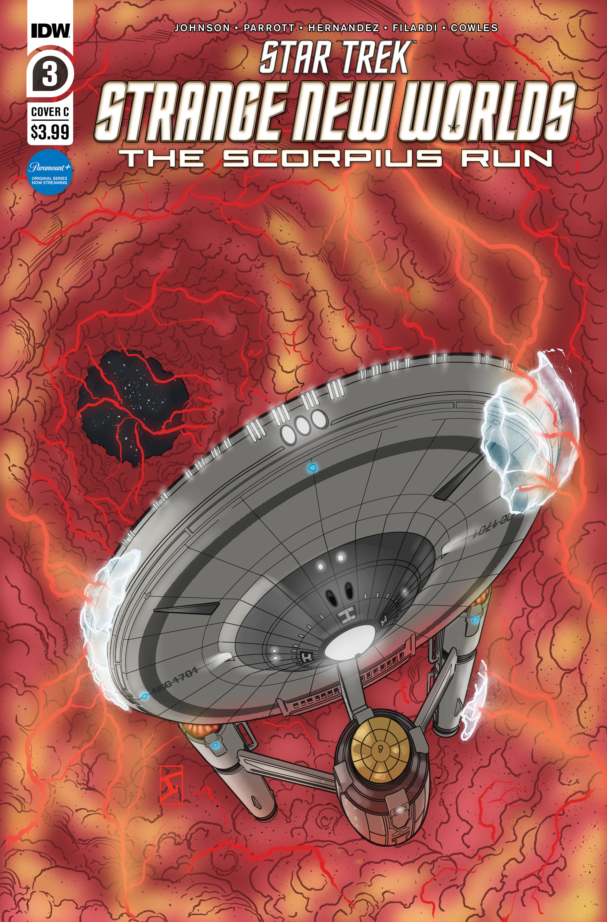 Star Trek Strange New Worlds--The Scorpius Run #3 Cover C Igle