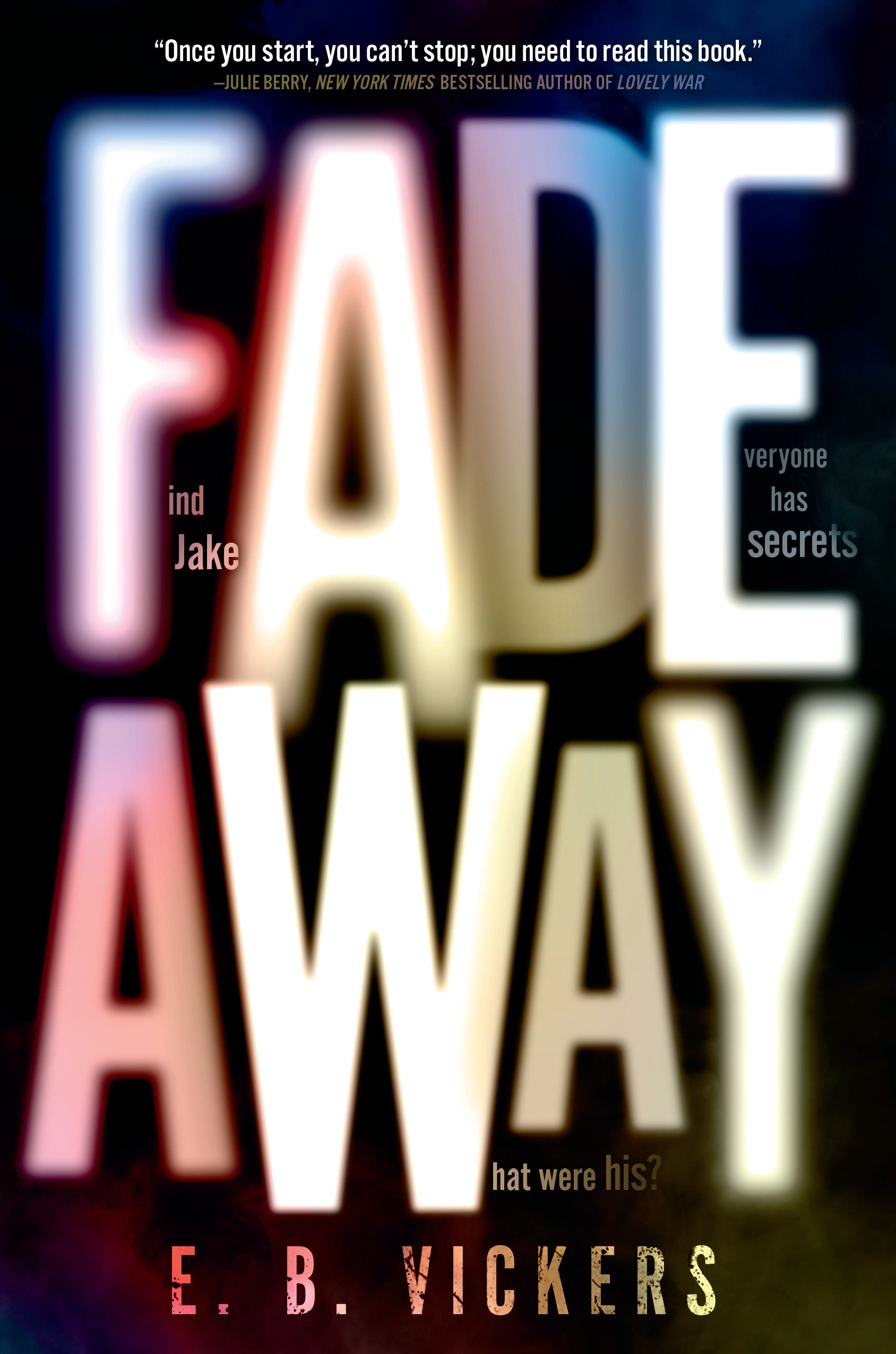 Fadeaway (Hardcover Book)
