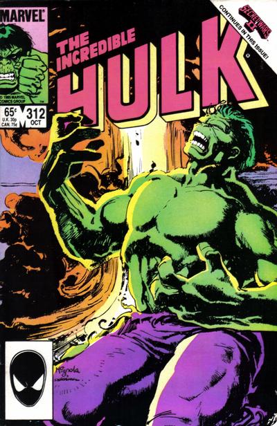 The Incredible Hulk #312 [Direct]-Fine (5.5 – 7)