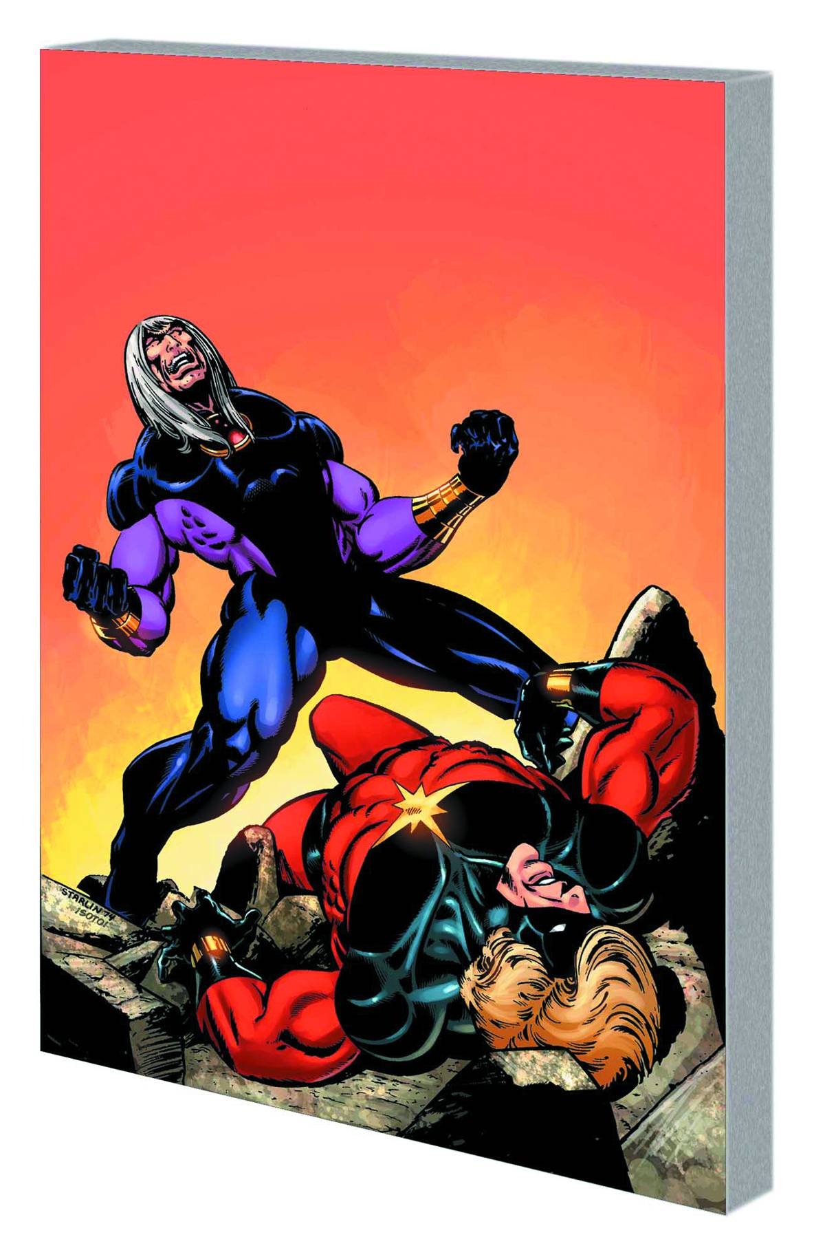 Captain Marvel Graphic Novel Death of Captain Marvel New Printing
