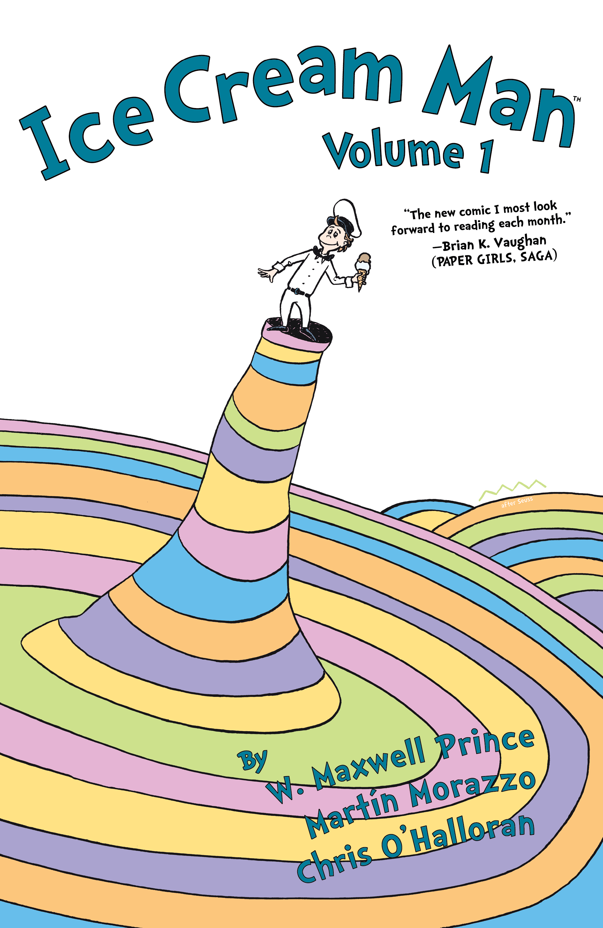 Ice Cream Man Graphic Novel Volume 1 Seuss Parody Edition