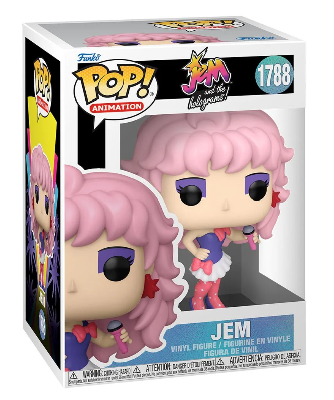 Jem and the Holograms Jem Funko Pop! Vinyl Figure #1788