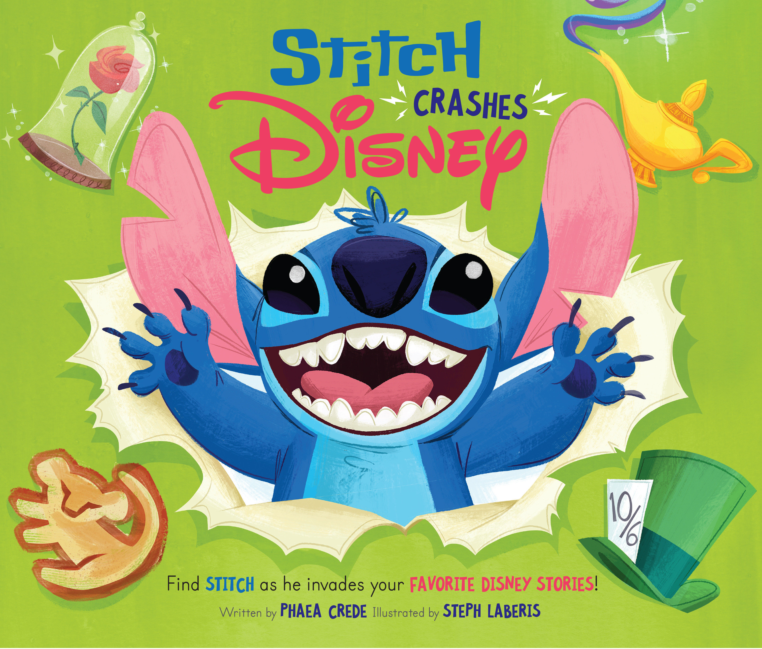 Stitch Crashes Disney (Hardcover Book)
