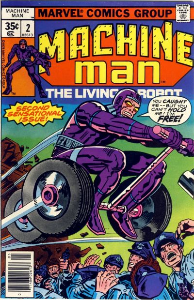 Machine Man #2 - Vf/Nm 9.0