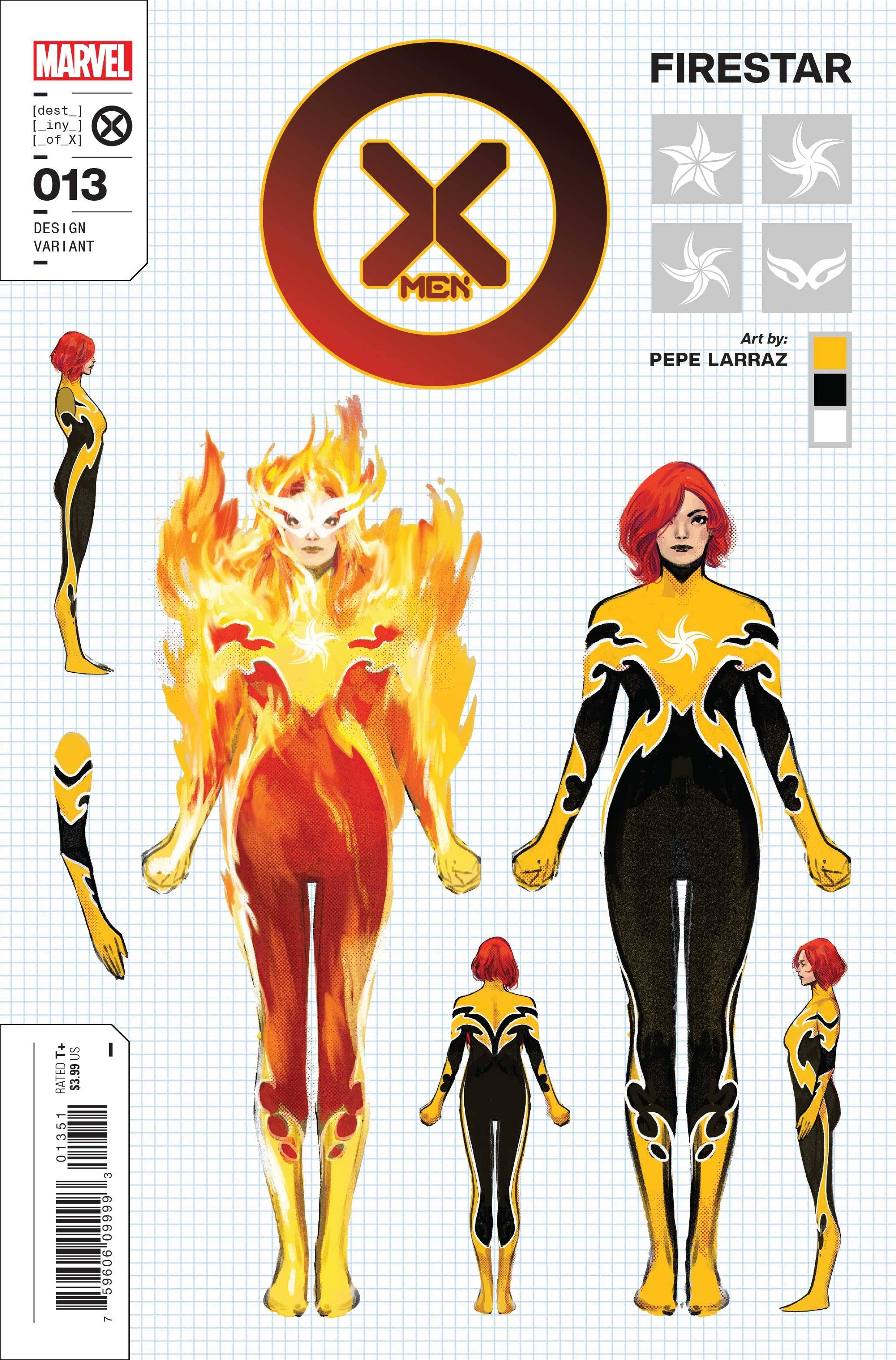 X-Men #13 1 for 10 Incentive Larraz Design Variant [A.X.E.] (2021)
