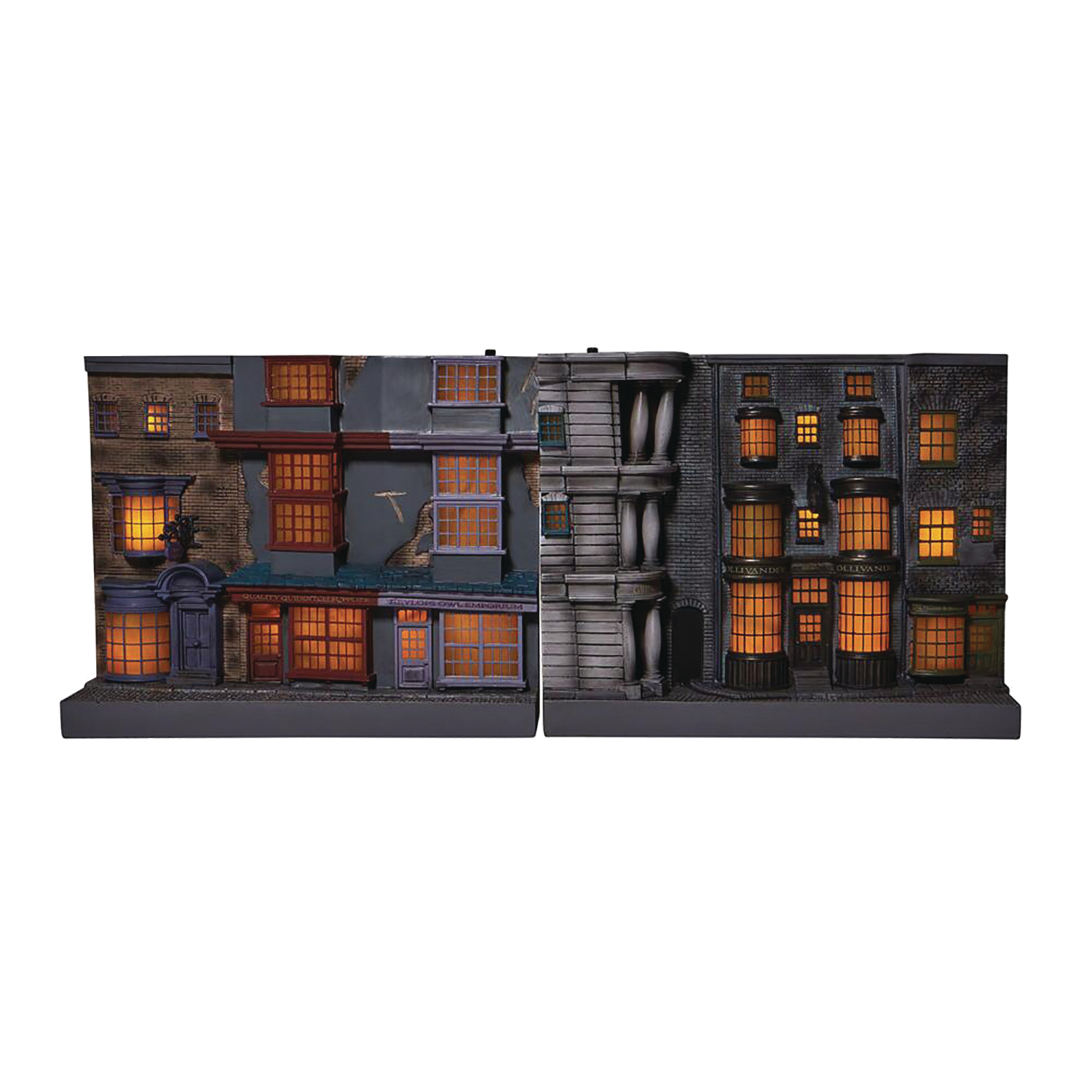 Harry Potter Wizarding Diagon Alley Light-Up Bookend