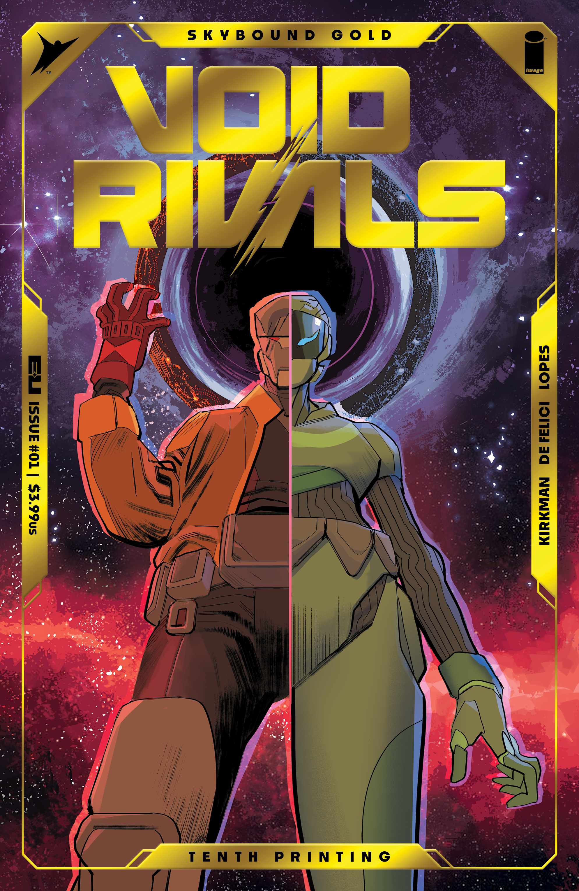 Void Rivals #1 Tenth Printing Cover A Lorenzo De Felicii Foil