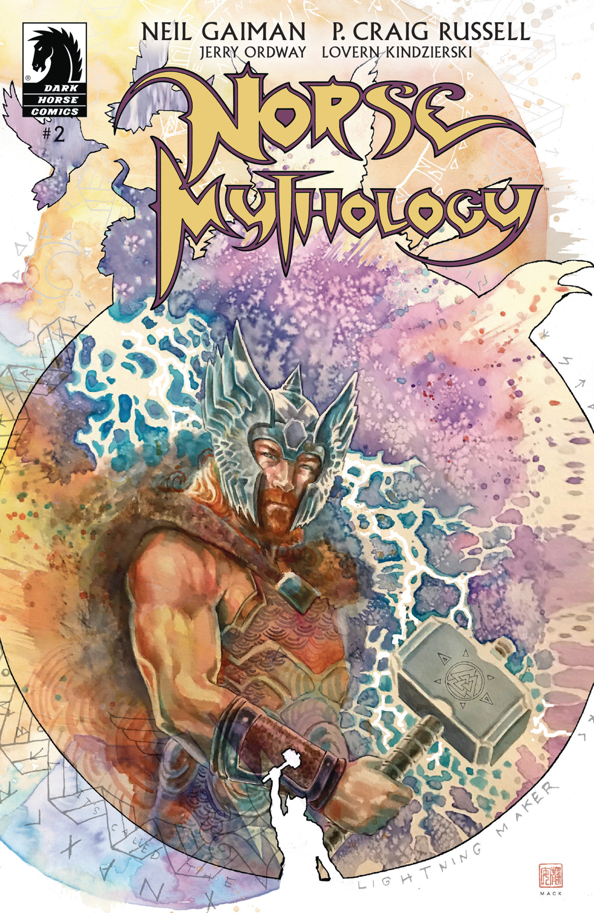 Neil Gaiman Norse Mythology #2 Cover B Mack