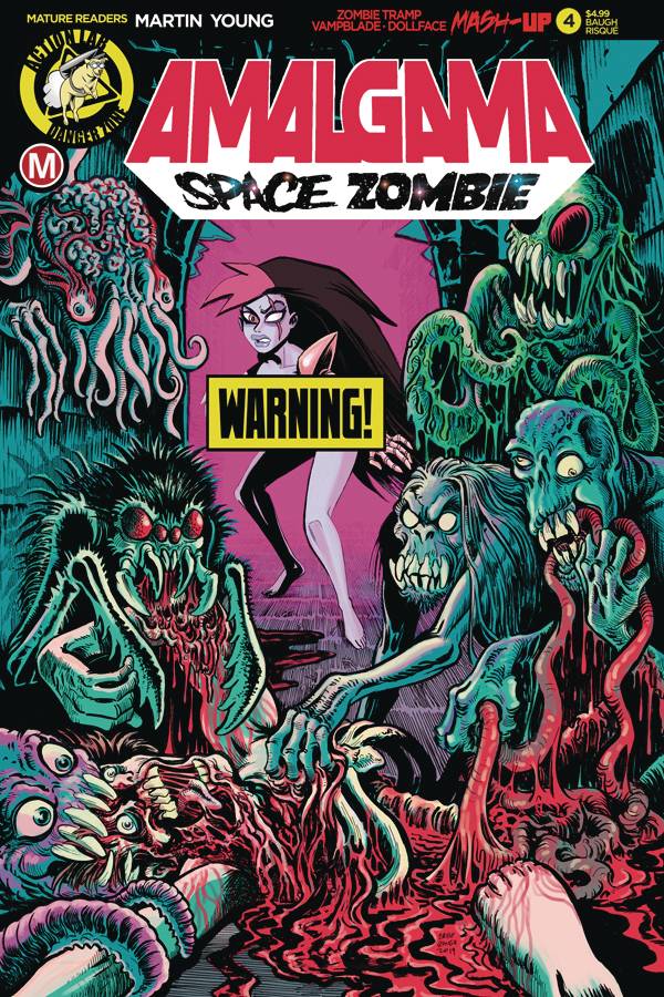 Amalgama Space Zombie #4 Cover D Baugh Risque (Mature)