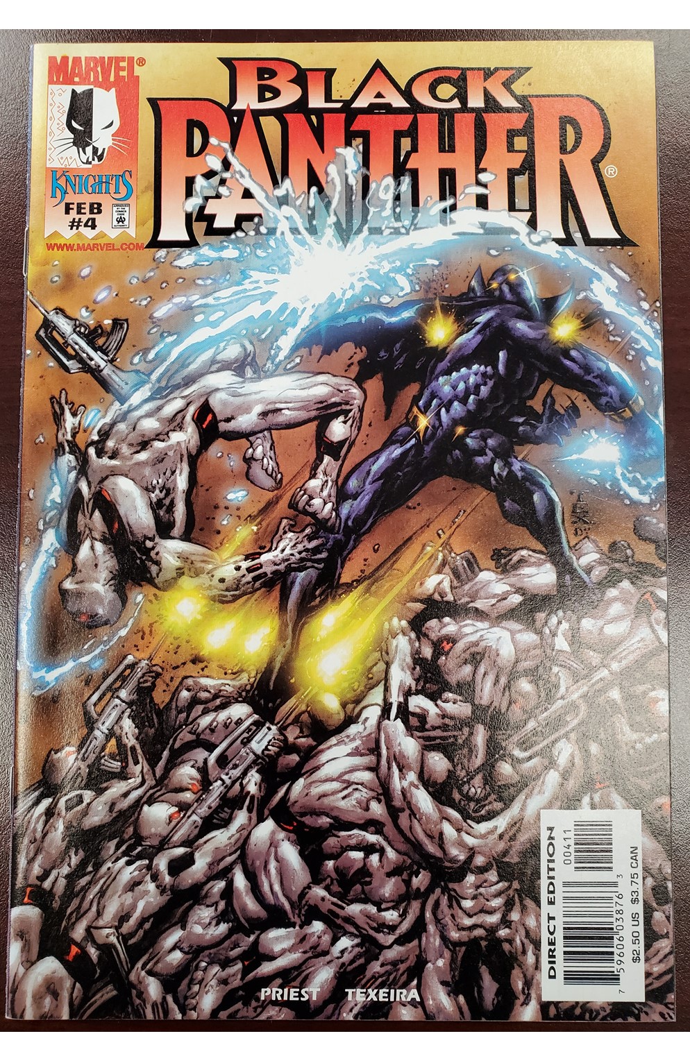 Black Panther #4 (Marvel 1998) 1st App White Wolf