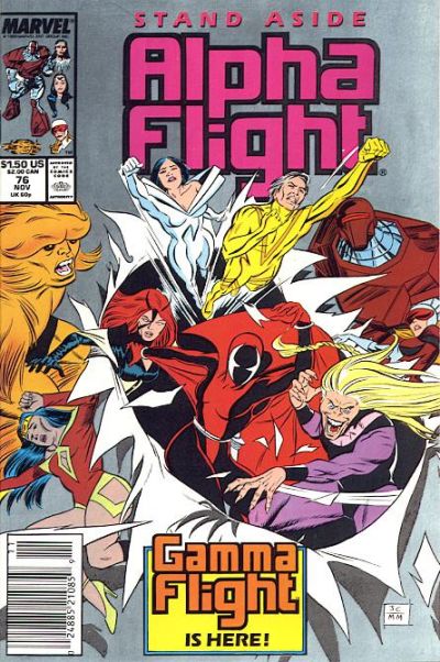 Alpha Flight #76-Near Mint (9.2 - 9.8)