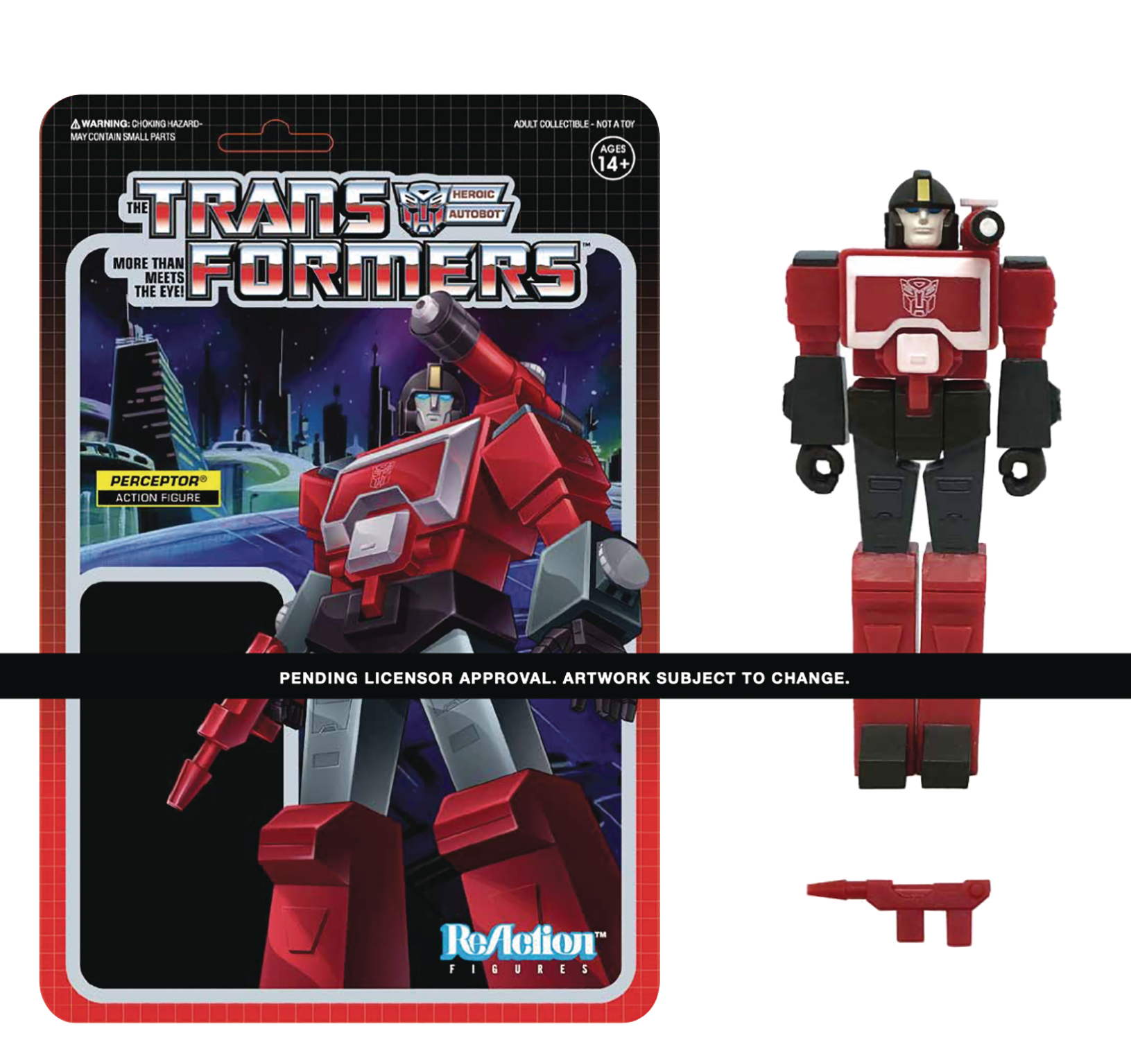 Transformers Perceptor W3 Reaction Figure