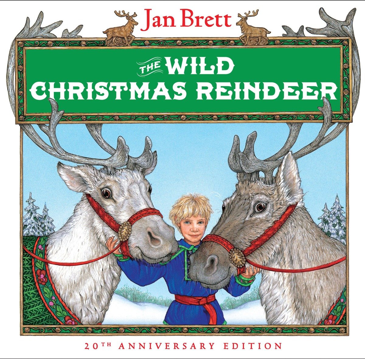 The Wild Christmas Reindeer (Hardcover Book)