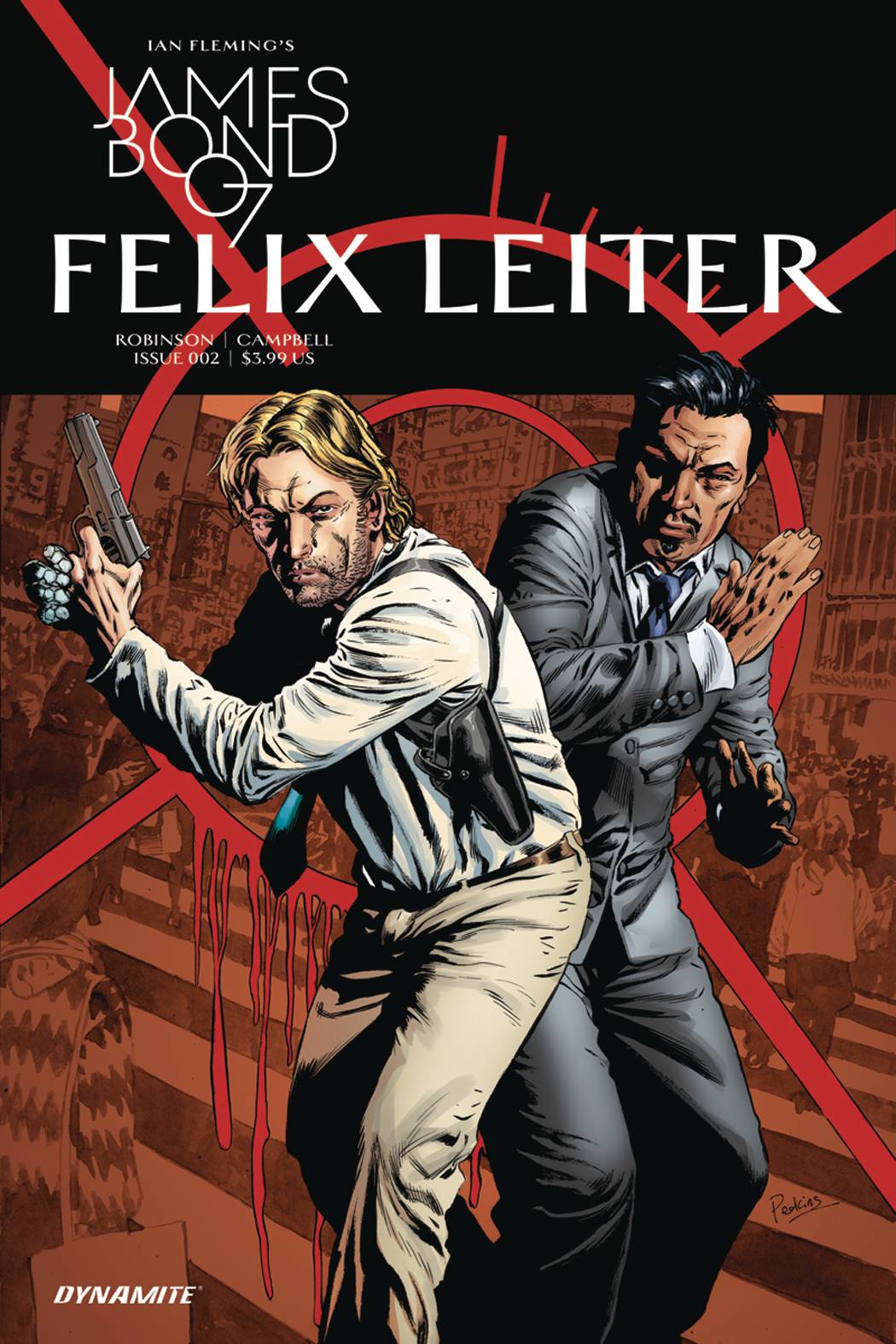 James Bond Felix Leiter #2 Cover A Perkins