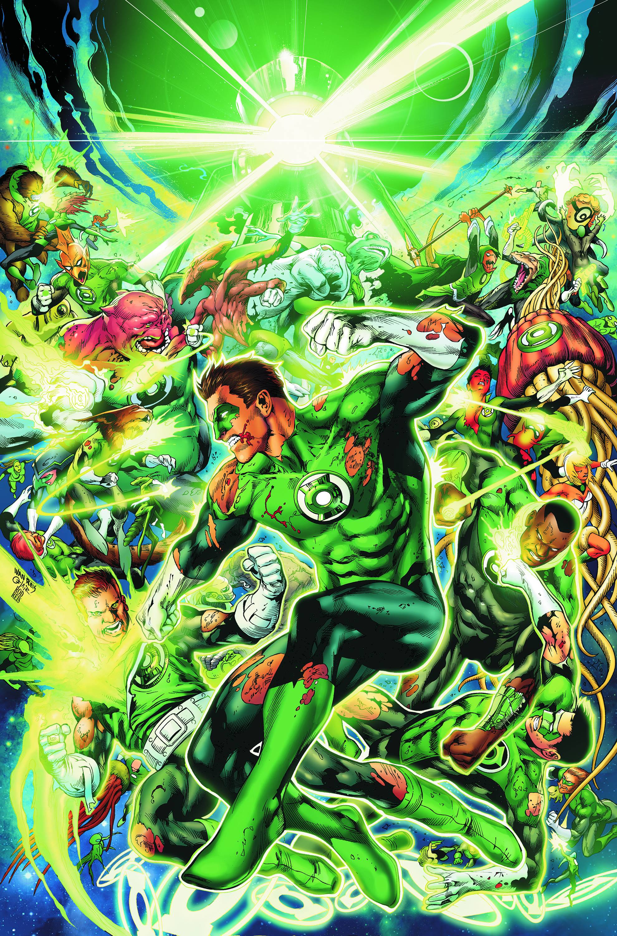 Green Lantern War of the Green Lanterns Graphic Novel