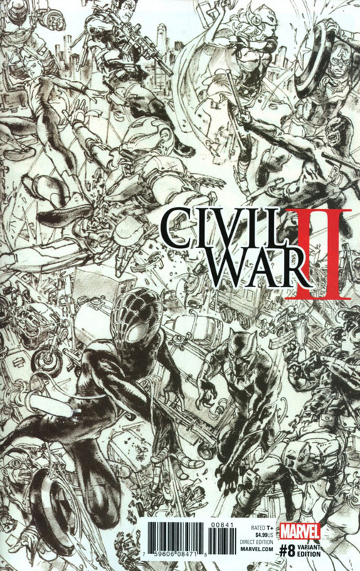 Civil War II #8 C Variant