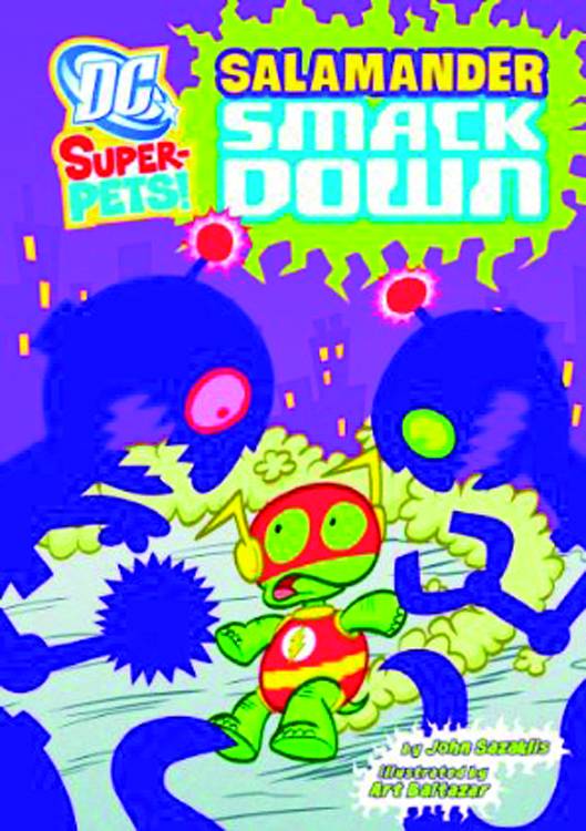 DC Super Pets Young Reader Graphic Novel Salamander Smackdown