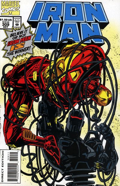 Iron Man #309 [Direct]-Very Good (3.5 – 5)