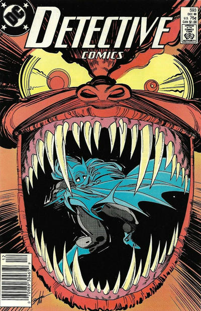 Detective Comics #593 [Newsstand] - Vg/Fn