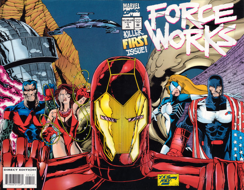 Force Works #1 [Direct Edition]-Very Fine (7.5 – 9)