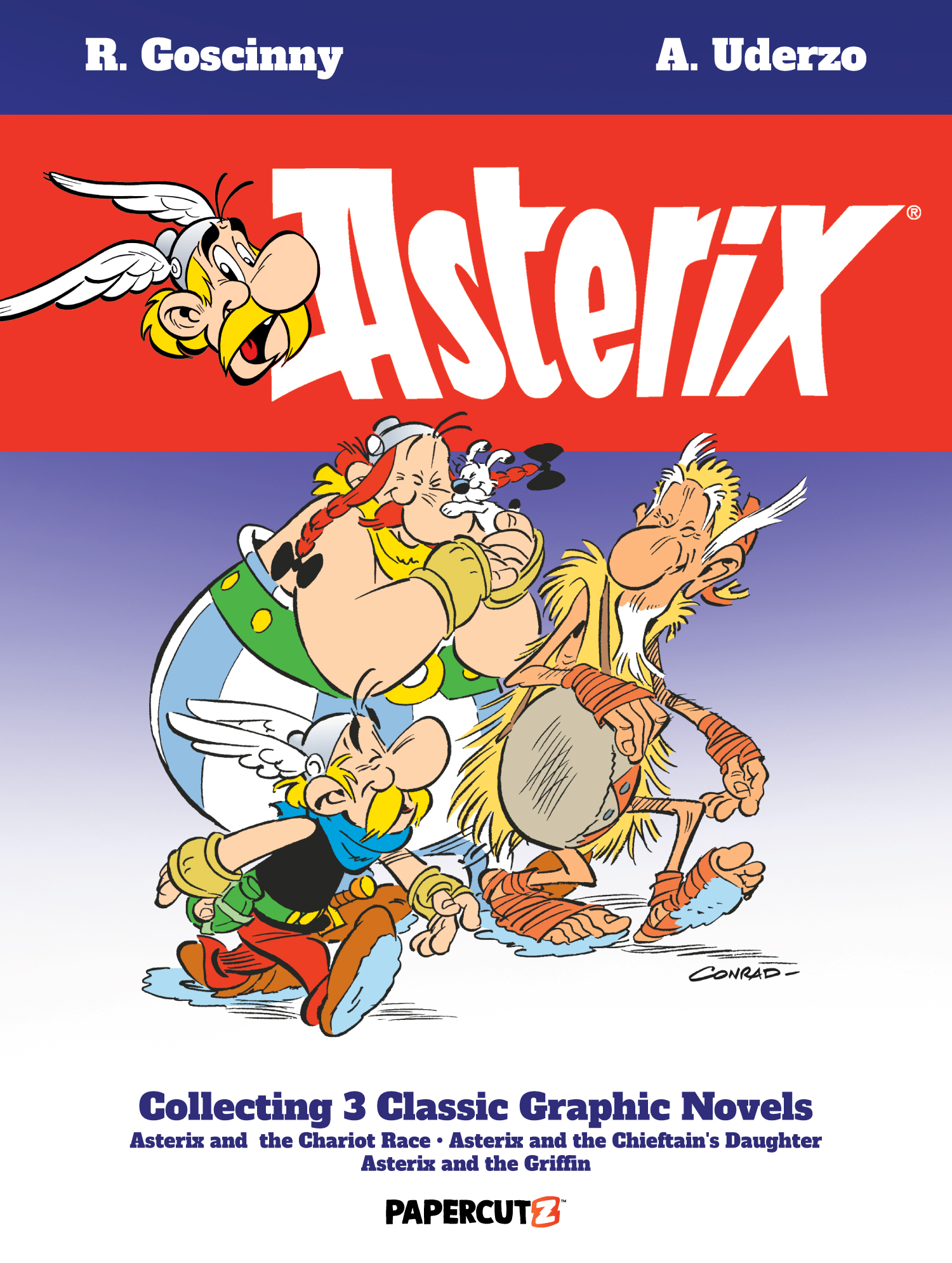 Asterix Omnibus Papercutz Edition Hardcover Graphic Novel Volume 13