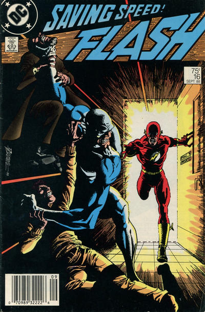 Flash #16 [Newsstand]-Fine (5.5 – 7)