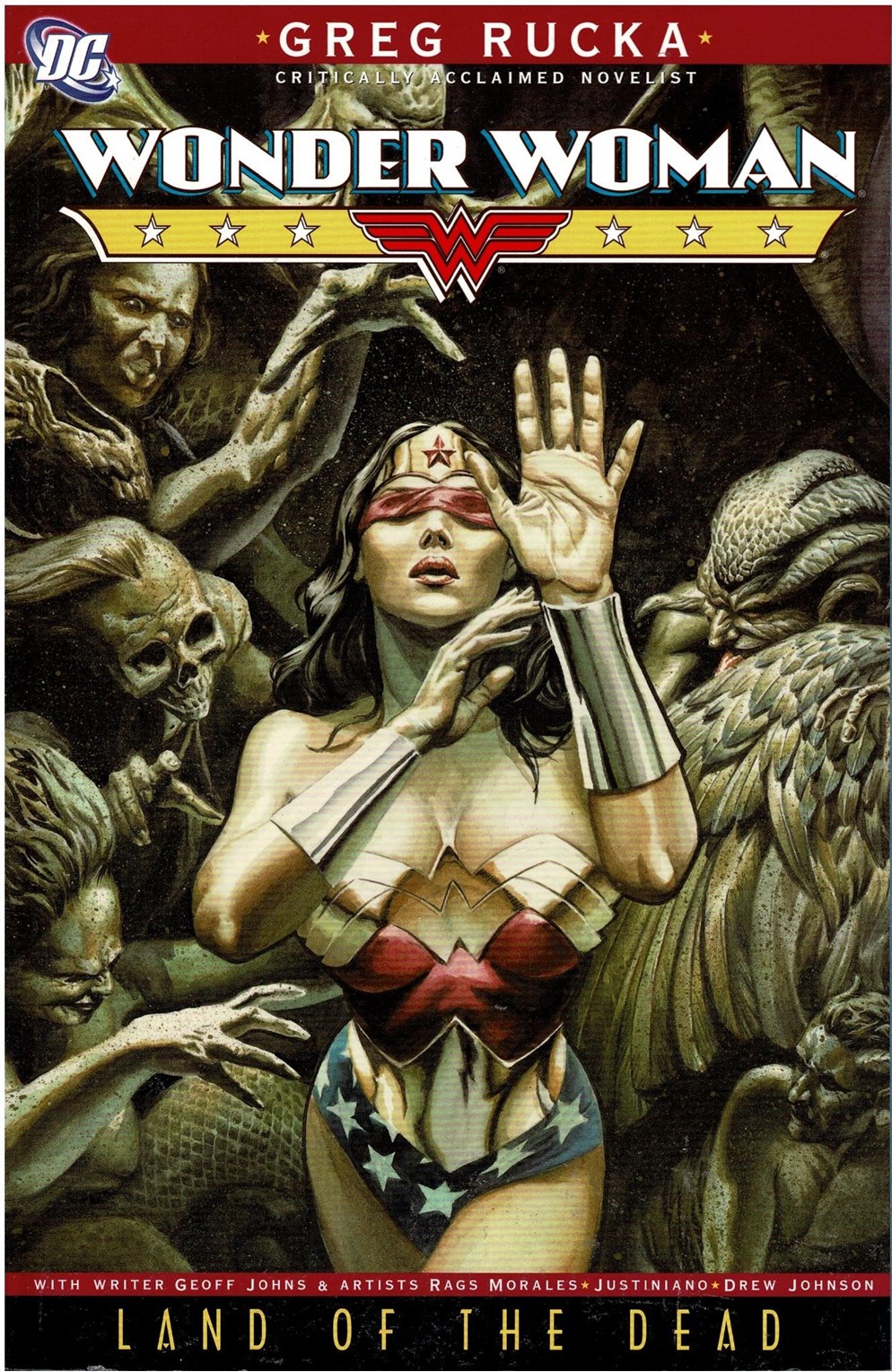 Wonder Woman Land of The Dead  Graphic Novel Half Off 