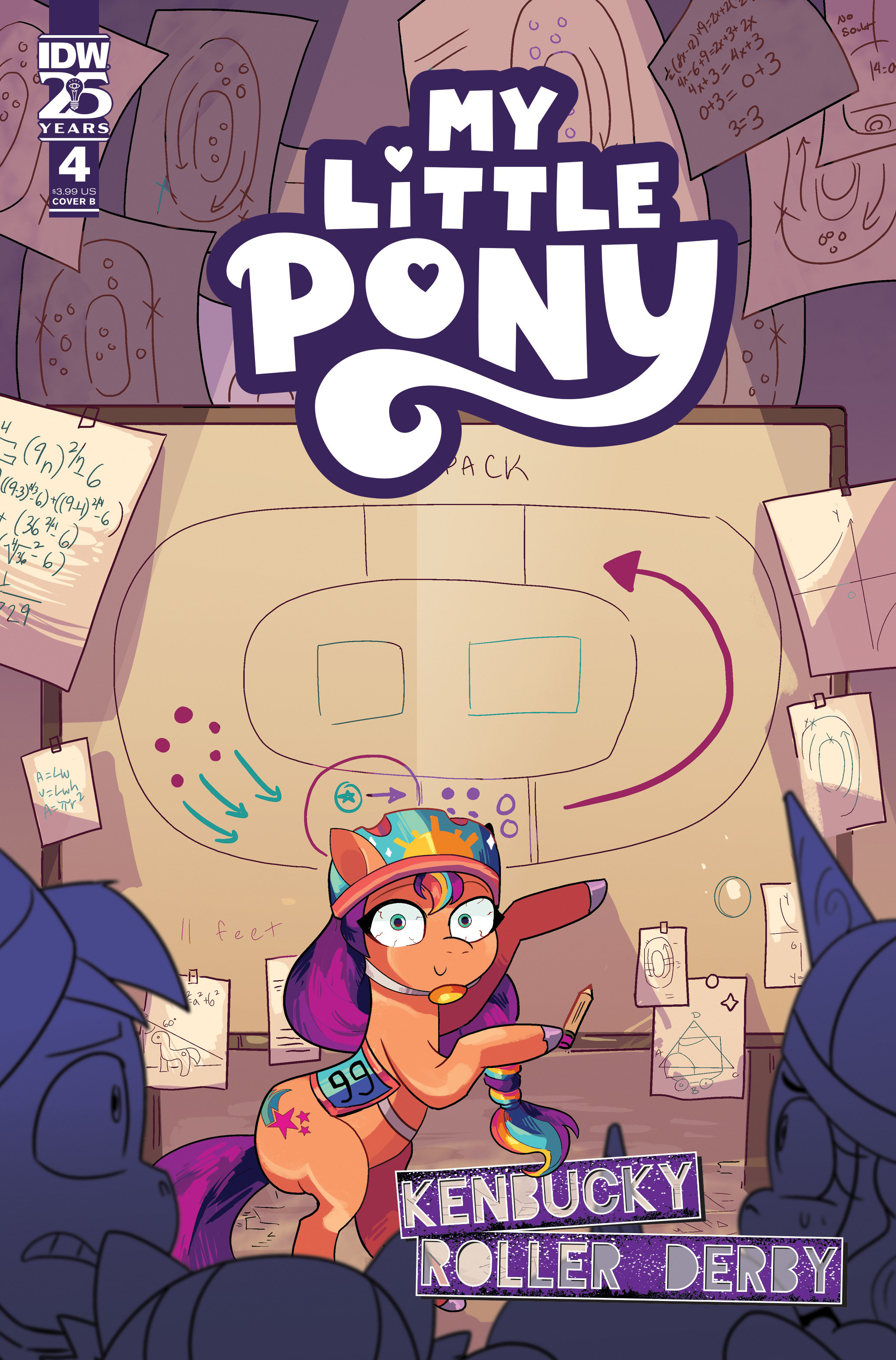 My Little Pony: Kenbucky Roller Derby #4 Cover B Dutreix