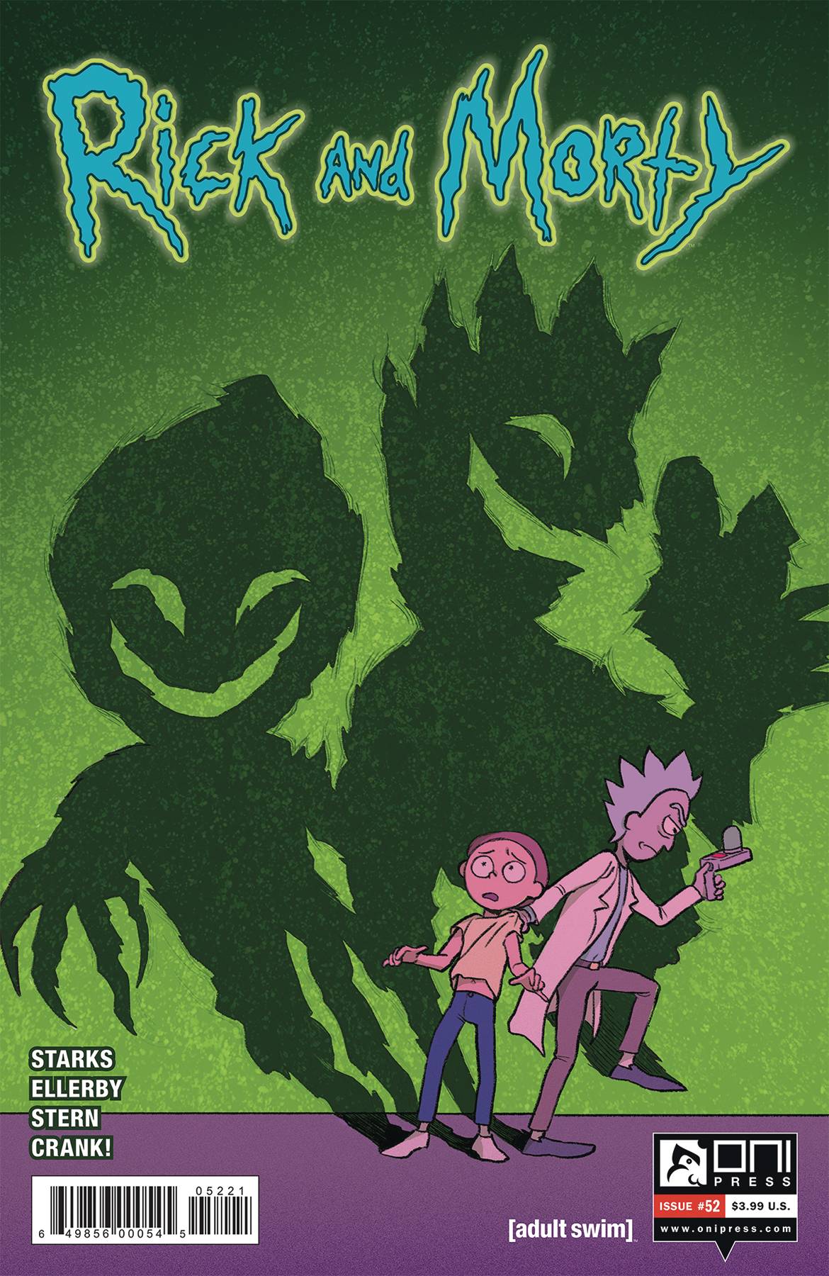 Rick and Morty #52 Cover B Ganucheau (2015)