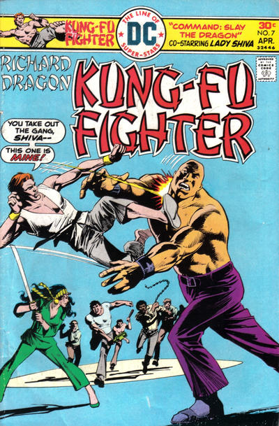 Richard Dragon, Kung-Fu Fighter #7-Very Fine (7.5 – 9)