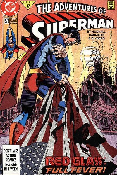 Adventures of Superman #479 [Direct]-Very Fine (7.5 – 9)