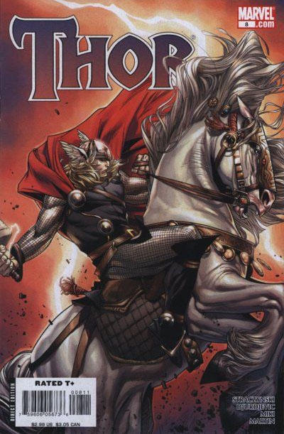 Thor #8 [Olivier Coipel Variant Cover] - Nm- 9.2