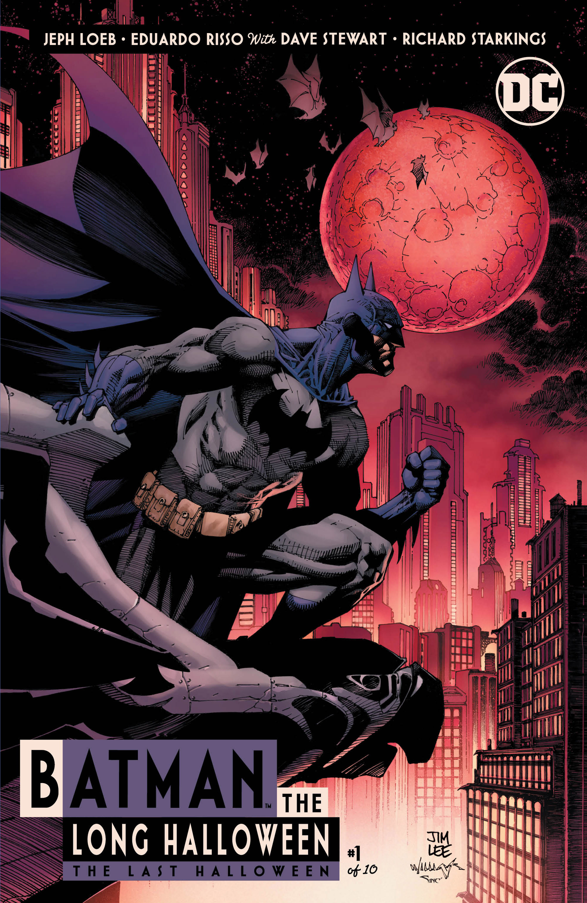 Batman the Long Halloween: The Last Halloween #1 (Of 10) Cover C Jim Lee Variant