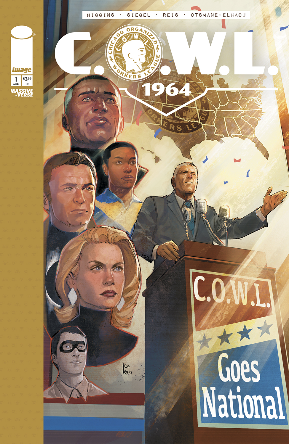 C.O.W.L. 1964 #1 Cover A Rod Reis (Of 3)